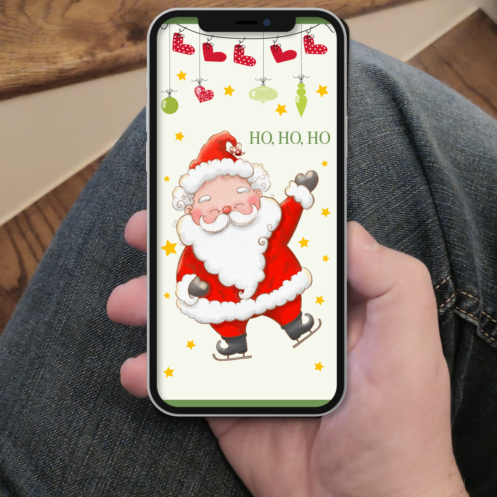 Ecard Weihnachtsgrüße Weihnachtsmann 02 [Digital] – Bild 7