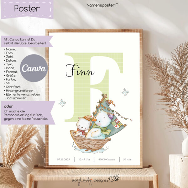 Namensposter G [Digital] – Bild 2