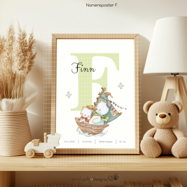Namensposter G [Digital] – Bild 3