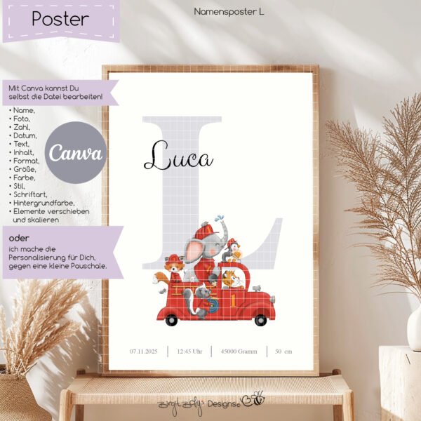 Namensposter L [Digital] – Bild 2