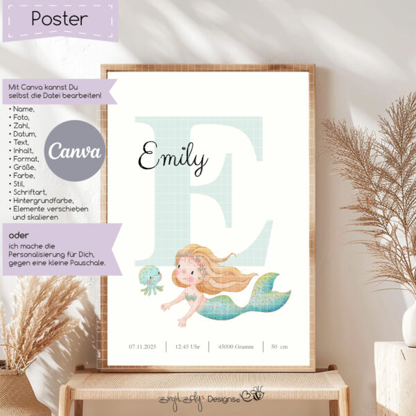 Namensposter E [Digital] – Bild 2