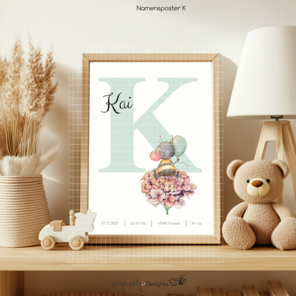 Namensposter K [Digital] – Bild 3
