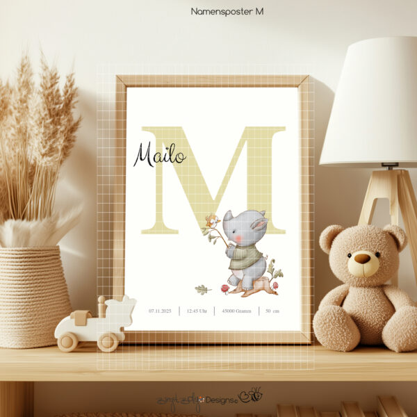 Namensposter M [Digital] – Bild 3