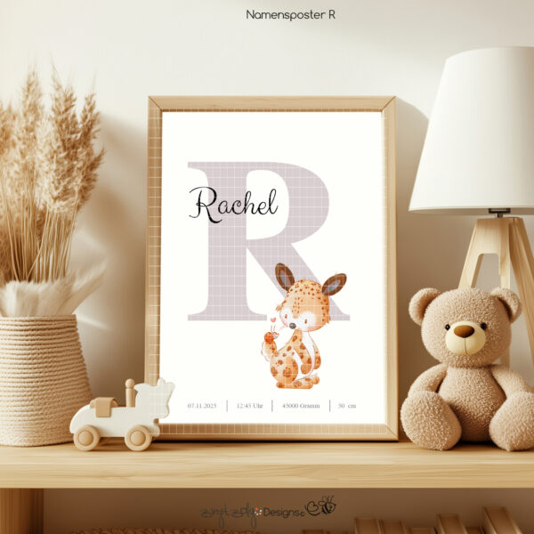 Namensposter R [Digital] – Bild 3