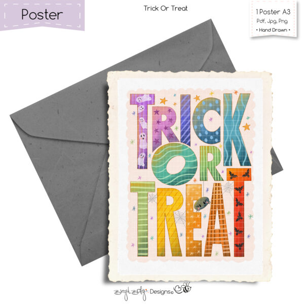 Poster Trick Or Treat [Digital] – Bild 3