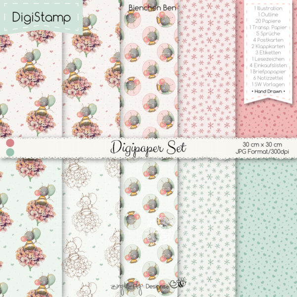 Digistamp Bienchen Ben [Digital] – Bild 2