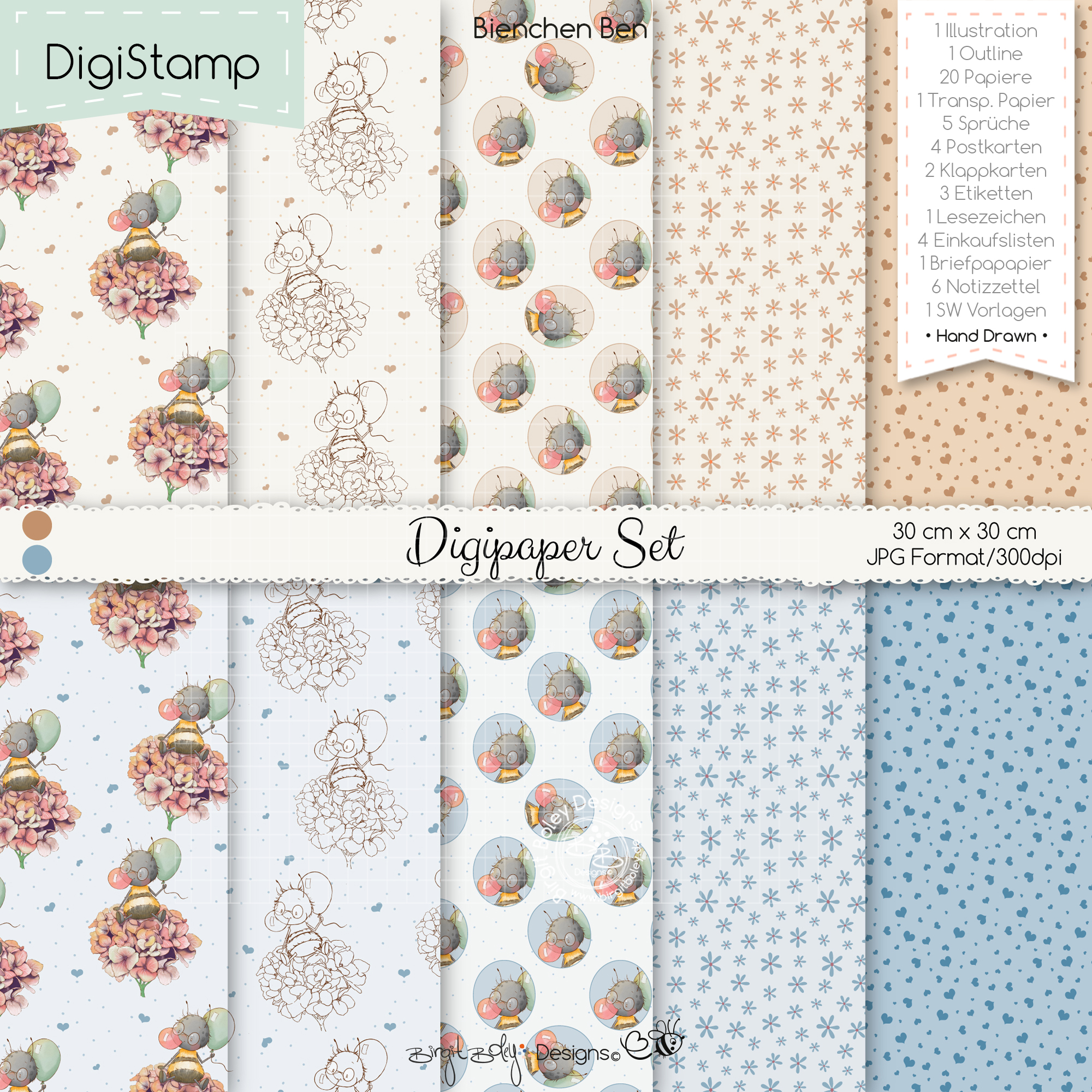 Digistamp Bienchen Ben [Digital] – Bild 3