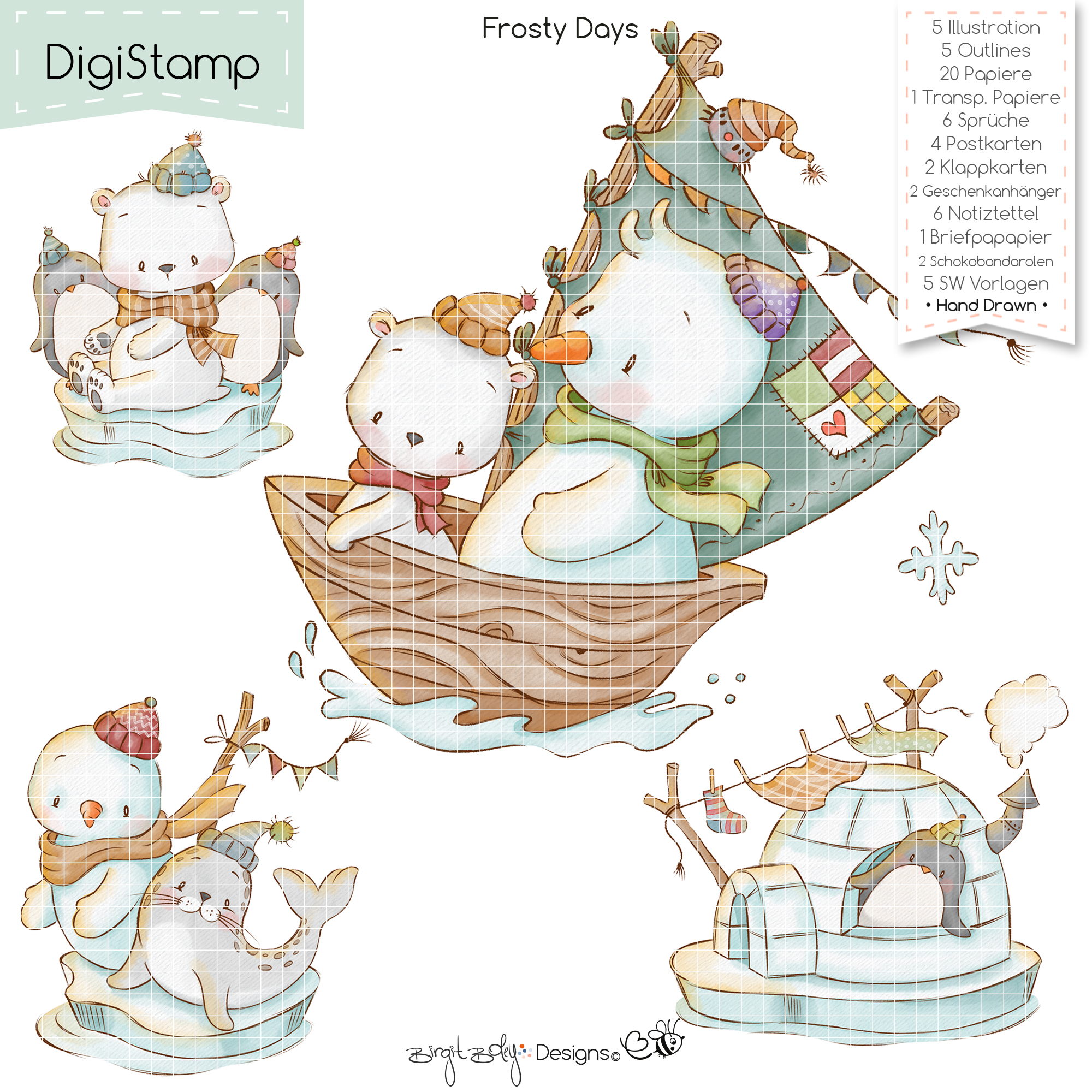 Digistamp Frosty Days [Digital]