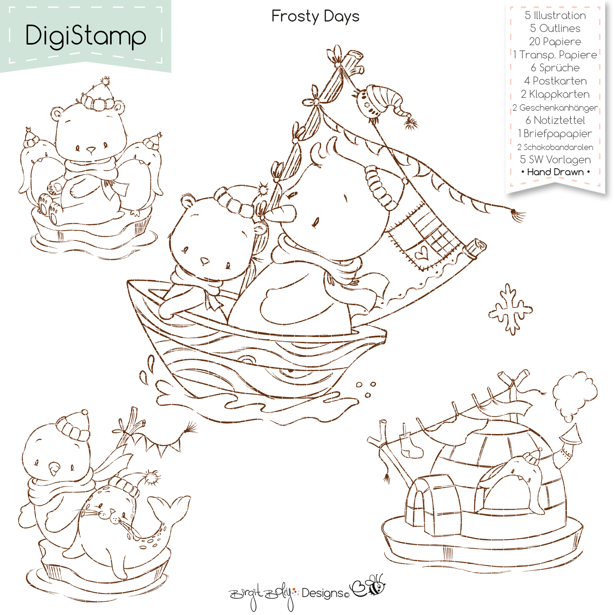 Digistamp Frosty Days [Digital] – Bild 2