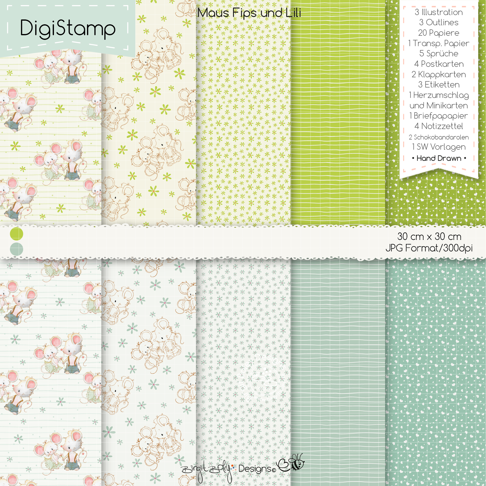 Digistamp Maus Fips und Lili [Digital] – Bild 3