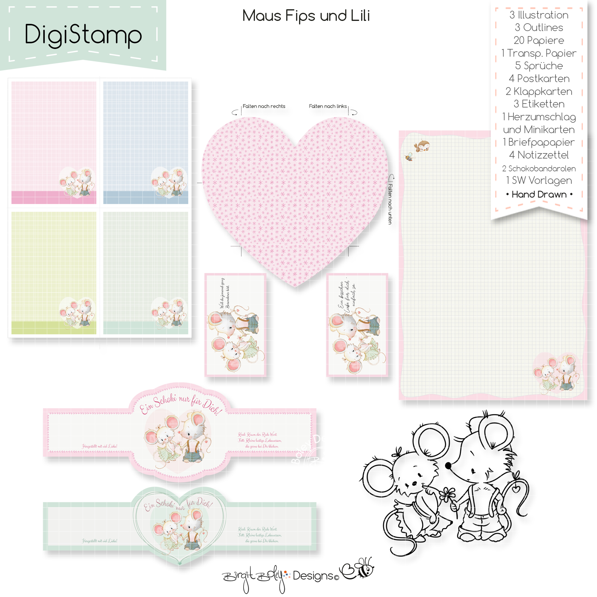 Digistamp Maus Fips und Lili [Digital] – Bild 5