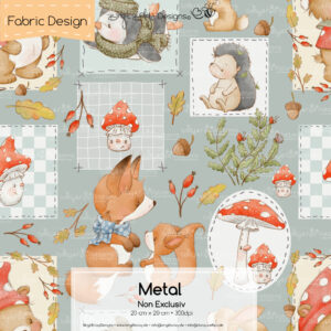 Stoffdesign Herbst • Metal • Non Exclusiv [Digital]