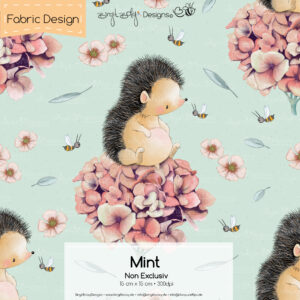 Stoffdesign Ivy • Mint • Non Exclusiv [Digital]