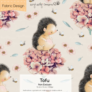 Stoffdesign Ivy • Tofu • Non Exclusiv [Digital]
