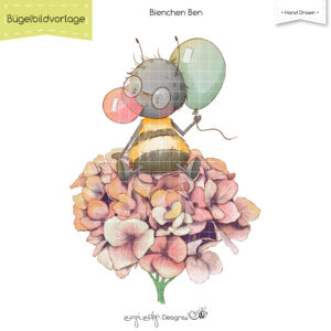 Bügelbildvorlage Bienchen Ben [Digital]