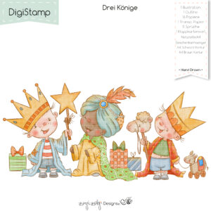 Digistamp Drei Könige [Digital]