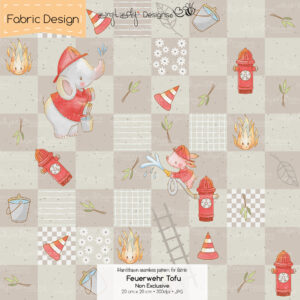 Stoffdesign Feuerwehr • Tofu • Non Exclusive [Digital]