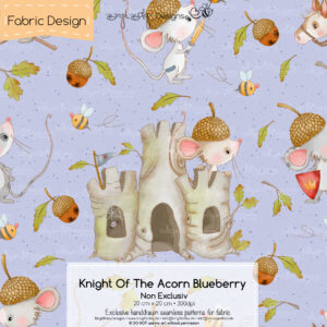 Stoffdesign Knight Of The Acorn • Blueberry • Non Exclusiv [Digital]