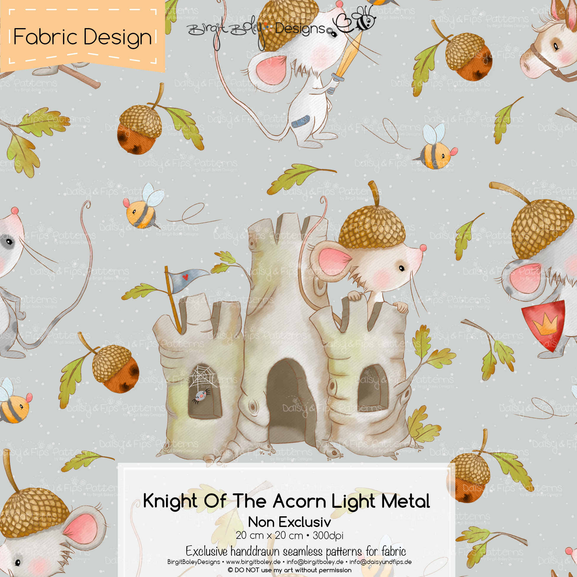 Stoffdesign Knight Of The Acorn • Light Metal • Non Exclusiv [Digital]