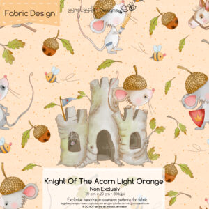 Stoffdesign Knight Of The Acorn • Light Orange • Non Exclusiv [Digital]
