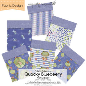 Stoffdesign Quacky  Collection • Bluebeery • Non Exclusiv [Digital]