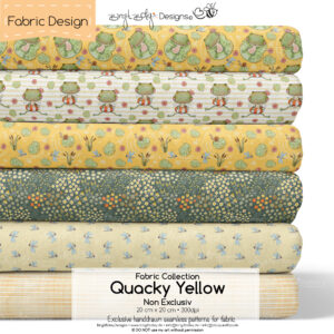 Stoffdesign Quacky  Collection • Yellow • Non Exclusiv [Digital]