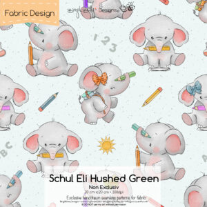 Stoffdesign Schul Eli • Hushed Green • Non Exclusiv [Digital]