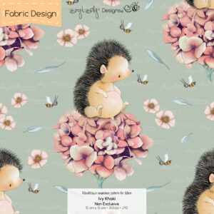 Stoffdesign Ivy • Khaki • Non Exclusive [Digital]