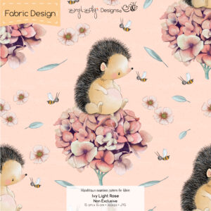 Stoffdesign Ivy • Light Rose • Non Exclusive [Digital]